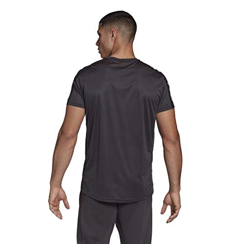 adidas Men's Own The Run Tee, Black, X-Large