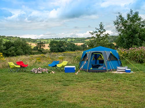 Coleman Tent Octago, 3 Man Tent Ideal for Camping in The Garden, Dome Tent, Waterproof 3 Person Camping Tent with Sewn-in Groundsheet