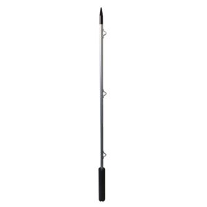 tigress xd flag pole holds sandbar or dive flags, durable easy to store rod holder flag pole with gimbal butt makes flying in any rod holder a breeze