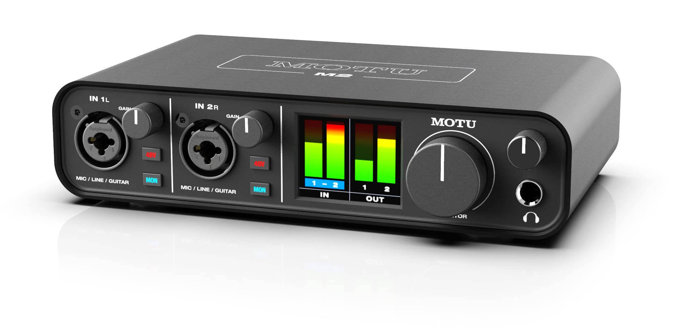 MOTU M2 2x2 USB-C Audio Interface