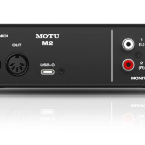 MOTU M2 2x2 USB-C Audio Interface