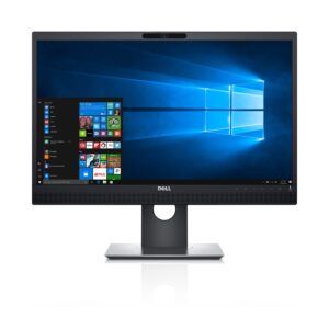 dell p2418hzm 24" monitor for video conferencing - p series (renewed)