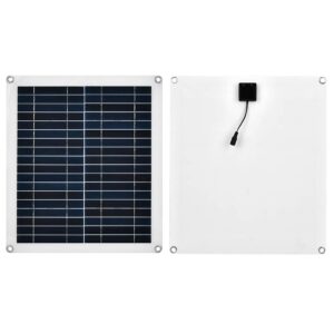 25W Flexible Solar Panel,25W New Flexible Polycrystalline Solar Panel Charger Outdoor Waterproof