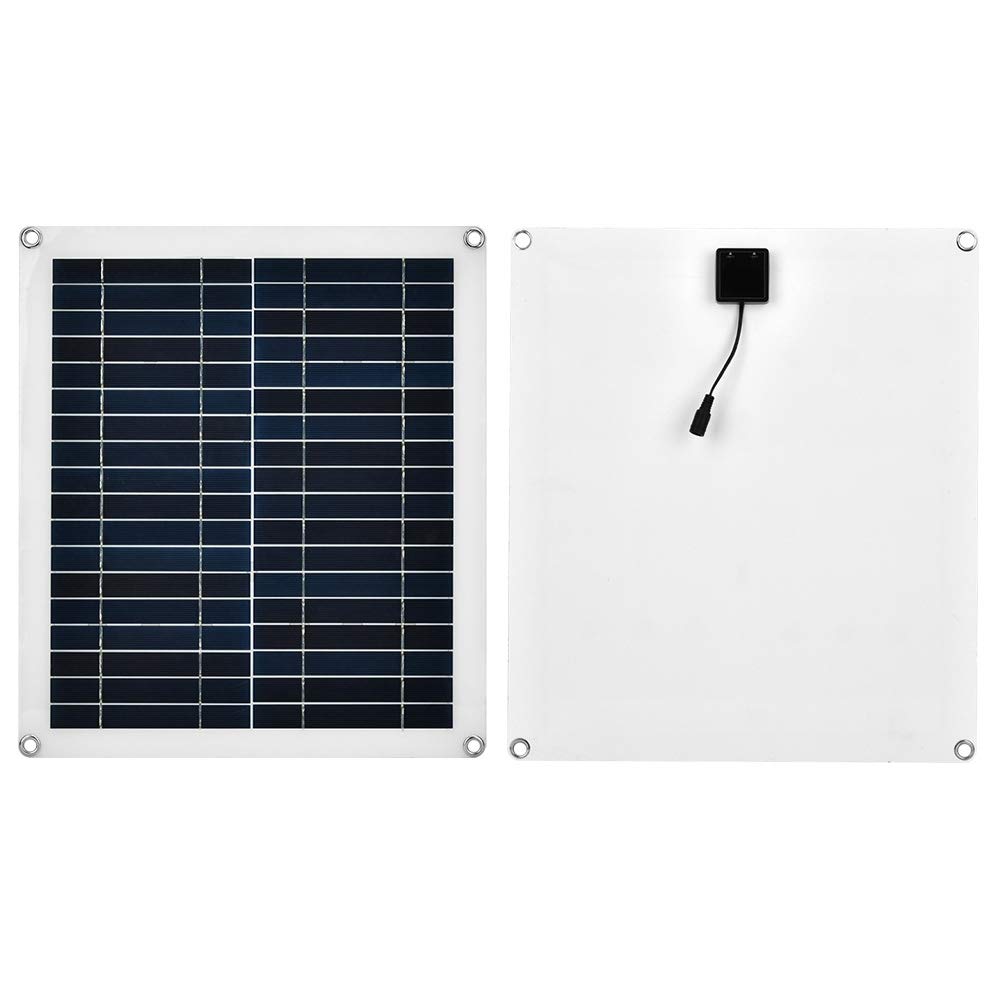 25W Flexible Solar Panel,25W New Flexible Polycrystalline Solar Panel Charger Outdoor Waterproof