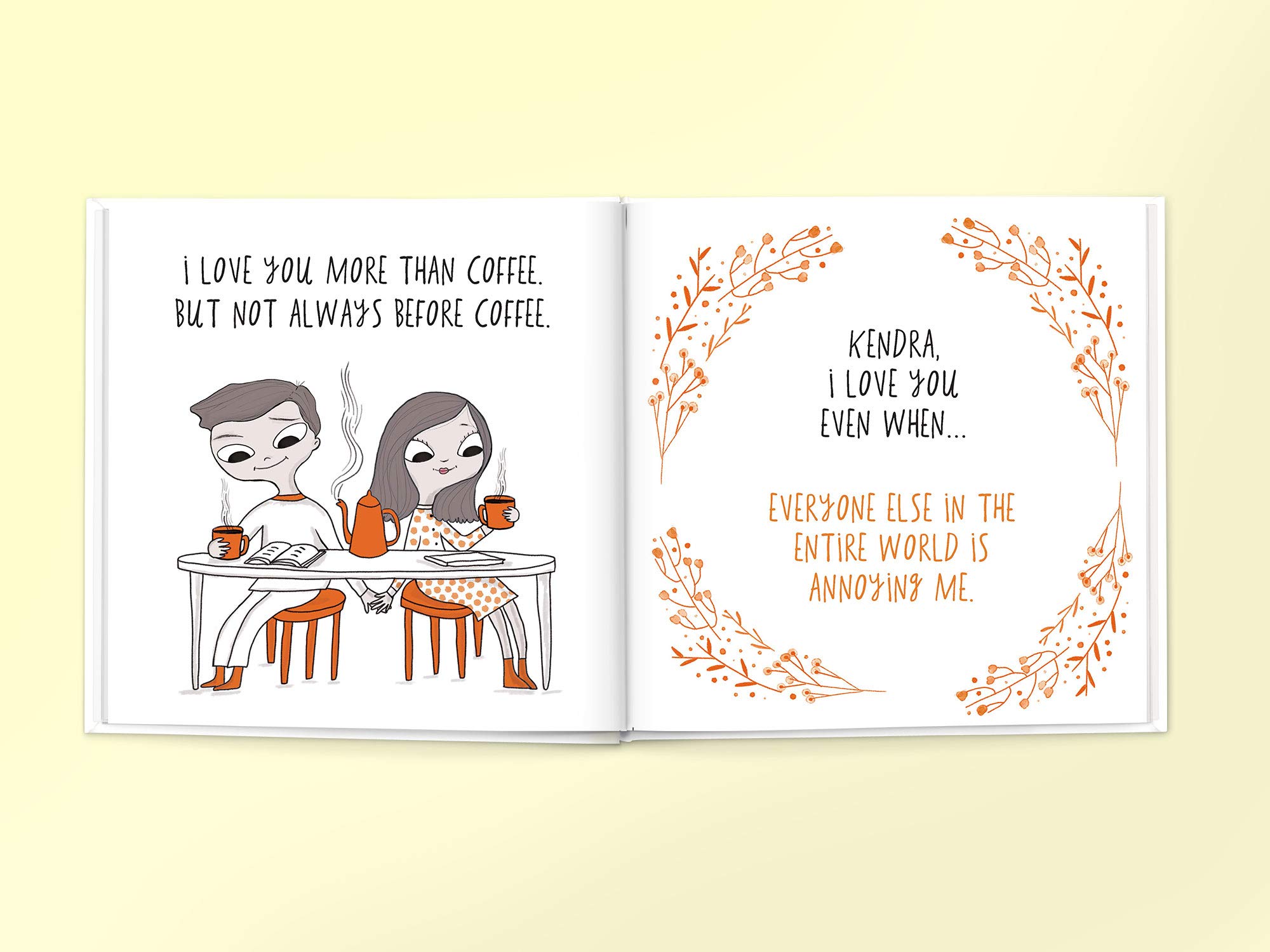 I See Me! Personalized Book for Boyfriend, Girlfriend, Spouse, Partner, Anniversary | Book of Us (Hardcover)