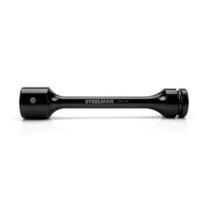 Steelman 1-Inch Drive x 1-1/2-Inch 475 ft-lb Torque Stick, Prevents Over-Tightening of Lug Nuts, Black Powder-Coated Steel