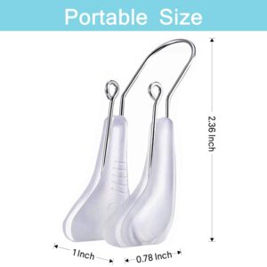 AMIJEAL Nose Shaper Clip Pain-Free Nose Bridge Straightener Corrector Soft Silicone Nose Slimmer Rhinoplasty Device Nose Up Lifting Clip Beauty Tools