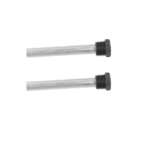 RV Water Heater Aluminum/Zinc Anode Rod for Atwood Heaters, Eau 2 Pack 1/2" NPT RV Hot Water Tank Anode Rod for RV, Camper and Trailer Water Heaters