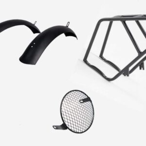 Cheetah Cafe Racer Accessories (Rack and Fender Bundle)