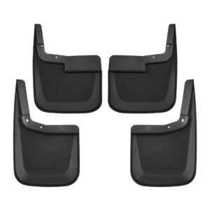 Tecoom Mud Flaps Splash Guards Compatible with Ford F150 2015-2020 F150 Accessories Front and Rear Mud Flaps 4psc Set (Without Wheel Lip Molding)