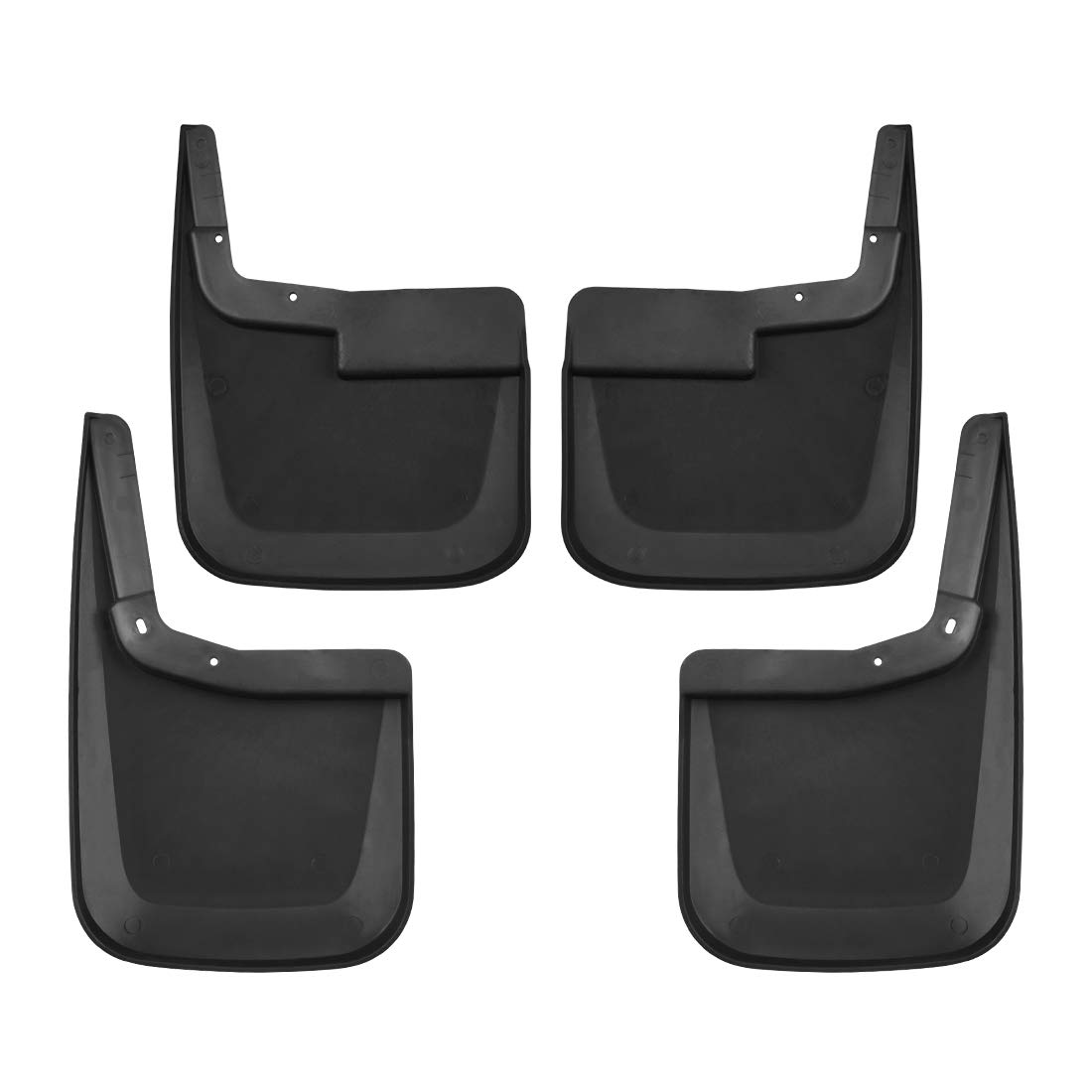 Tecoom Mud Flaps Splash Guards Compatible with Ford F150 2015-2020 F150 Accessories Front and Rear Mud Flaps 4psc Set (Without Wheel Lip Molding)