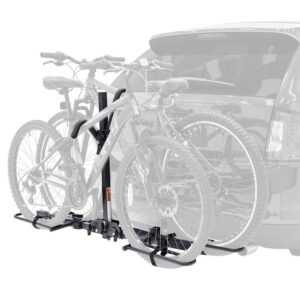 elevate outdoor bc-4071-2 platform hitch bike rack, fits 2 bikes