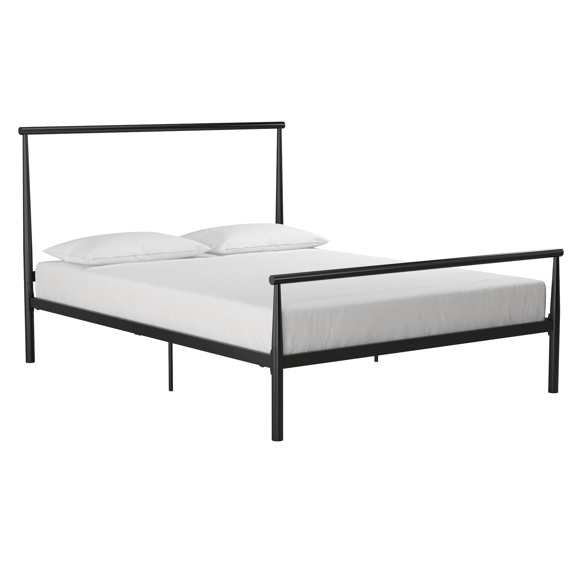 DHP Calixa Modern Metal Platform Frame, Full, Black