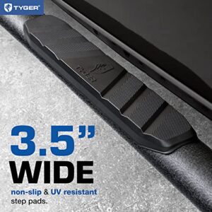 Tyger Auto 3.5" Rider Running Boards Compatible with 2019-2023 Ford Ranger | Supercrew Cab | TG-SS2F35148 | Side Step Rail Nerf Bars