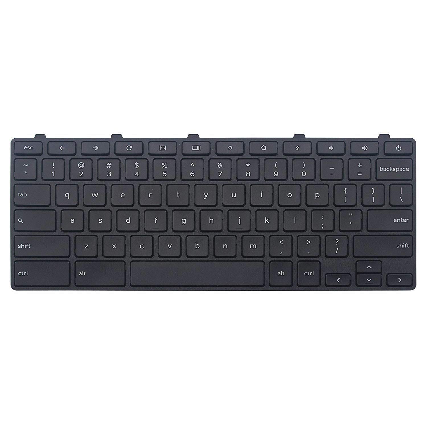 AUTENS Replacement US Keyboard for Dell Chromebook 3180 3181 3189 3380 Laptop No Backlight