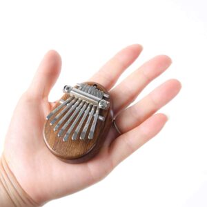 8 key mini kalimba exquisite finger thumb piano marimba musical good accessory pendant gift