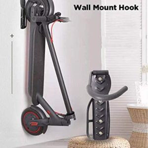 SPEDWHEL Black Wall Mount Hanger for Xiaomi M365 / Pro/Ninebot Es1 Es2 Electric Scooter Material Steel Accessories Max Load 50kg