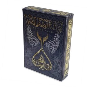 Valkyrie Playing Cards by Gent Supply - Gold, Silver & Black Edition