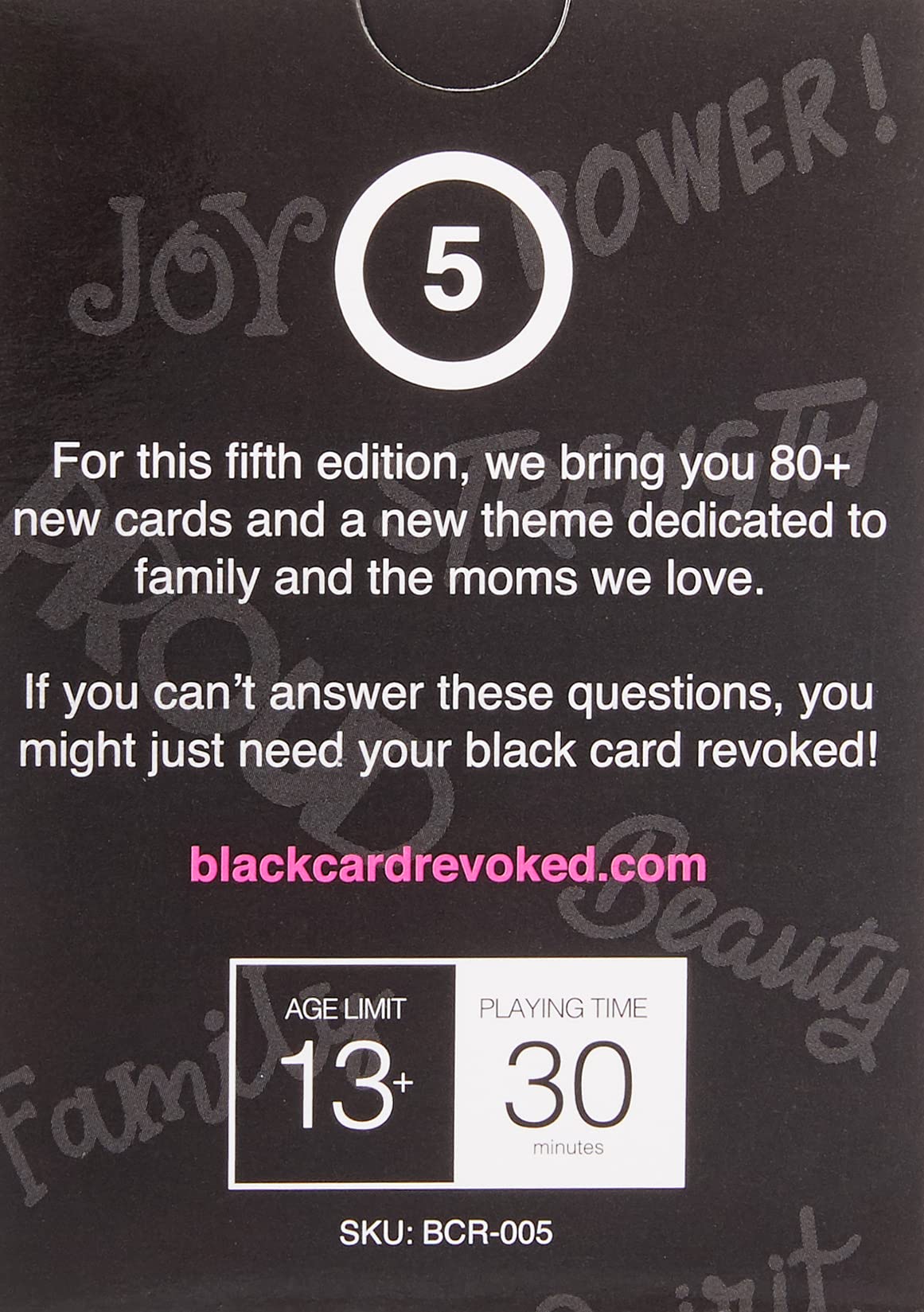 Black Card Revoked 5 - Original Flavor