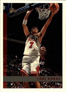 1997-98 topps #152 toni kukoc nba basketball trading card