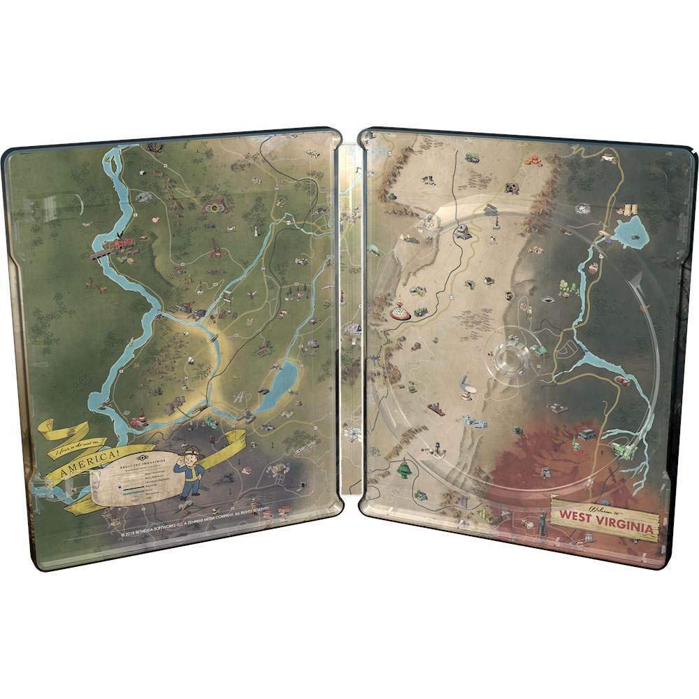 Fallout 76 Steelbook Case (no game)