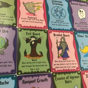 Beard Wizards Card Game for 2-5 Players by The Dusty Top Hat