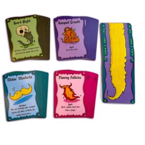 Beard Wizards Card Game for 2-5 Players by The Dusty Top Hat