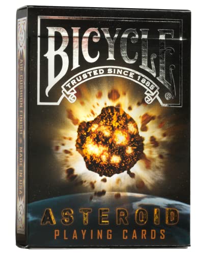 Bicycle Asteroid Playing Cards, Black