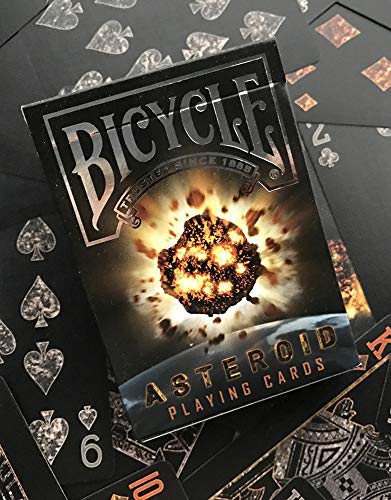 Bicycle Asteroid Playing Cards, Black