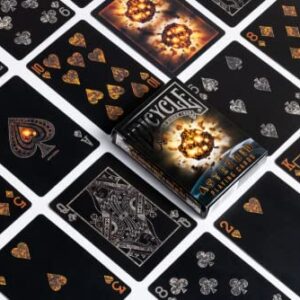 Bicycle Asteroid Playing Cards, Black