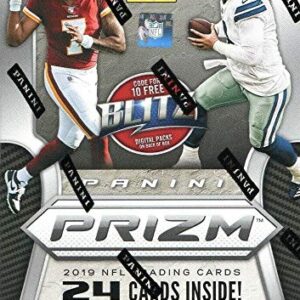 2019 Panini Prizm NFL Football BLASTER box (24 cards incl. ONE Memorabilia card)