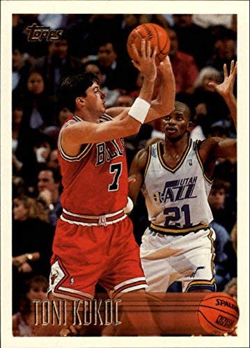 1996-97 Topps #99 Toni Kukoc NBA Basketball Trading Card