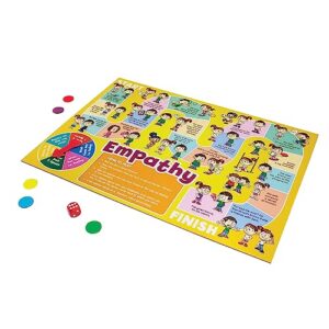 Junior Learning Social Skills Board Games, 4 Games, Ages 5-8, Empathy & Manners, Grade 1-2