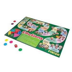 Junior Learning Social Skills Board Games, 4 Games, Ages 5-8, Empathy & Manners, Grade 1-2