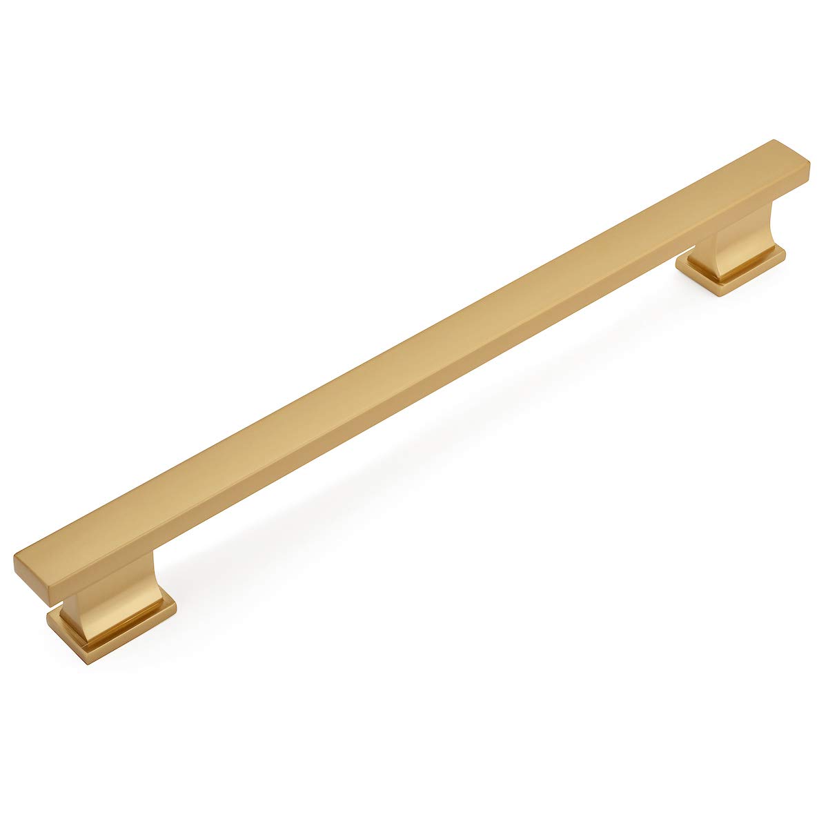 Cosmas 5 Pack 702-192GC Gold Champagne Contemporary Cabinet Hardware Handle Pull - 7-1/2" Inch (192mm) Hole Centers