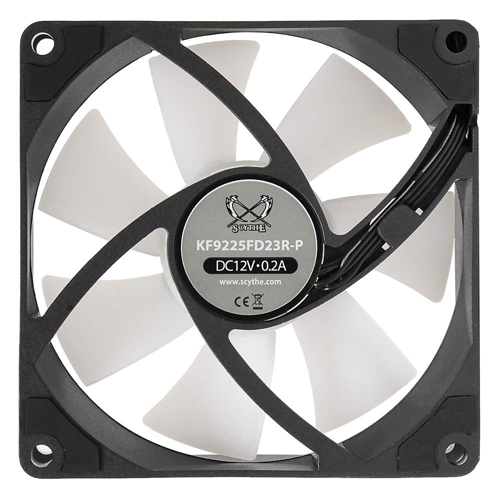 Scythe Kaze Flex 92mm RGB LED Fan, PWM 300-2300 RPM, No Controller Included, Single Pack