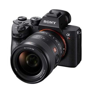 Sony E-Mount FE 24mm F1.4 GM Full Frame Wide-Angle Prime Lens (SEL24F14GM), Black (Renewed)