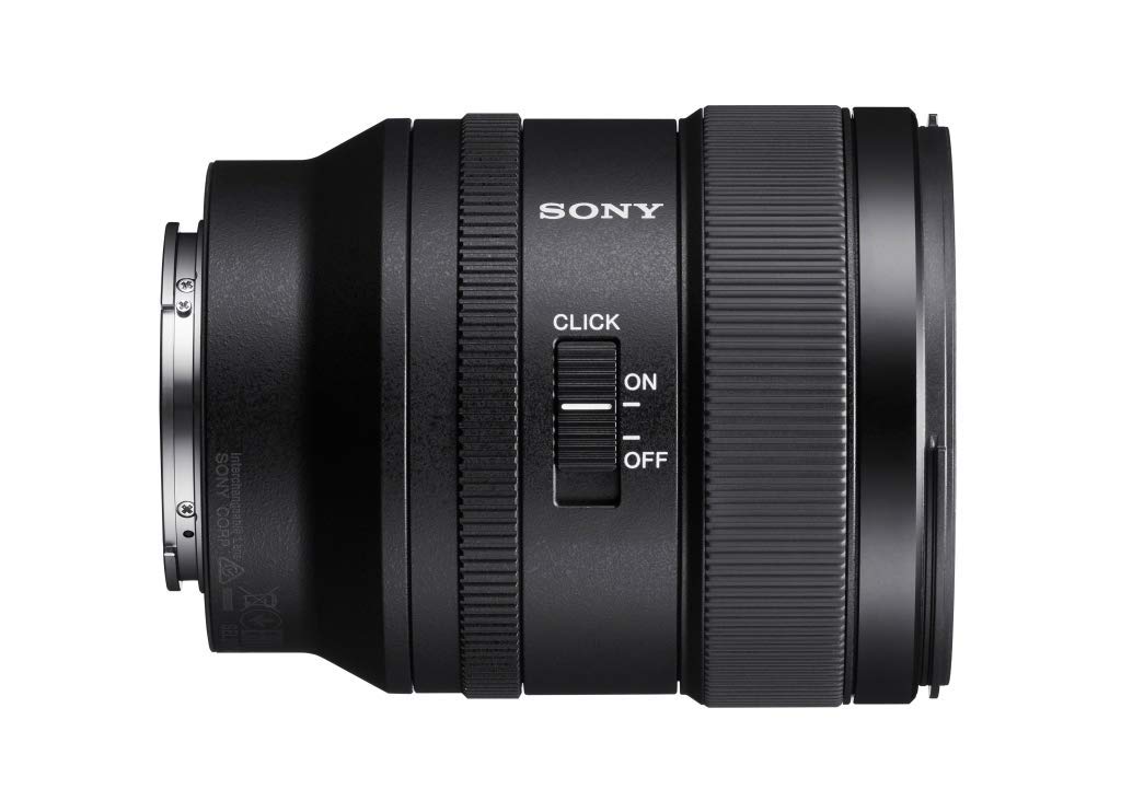 Sony E-Mount FE 24mm F1.4 GM Full Frame Wide-Angle Prime Lens (SEL24F14GM), Black (Renewed)