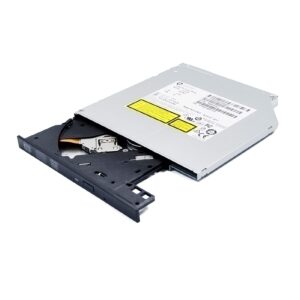 genuine new for hp laptop internal 8x dvd+-rw/r dl writer, for lg hl-dt-st dvdram gud1n, m-disc dual layer 24x cd-rw burner 9.5mm sata tray-loading slim optical drive replacement