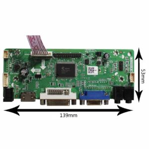 VSDISPLAY HD-MI DVI VGA Audio LCD Controller Board Work for 17" 4:3 1280x960 DV170YGM-N10 DV170YGZ-N10 LVDS LCD Screen