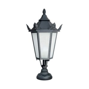 XXINY Outdoor Garden Light Home Super Bright Outdoor Light Waterproof Garden Villa Column Head Light Aluminum E27 Stigma Floor Lamp Porch Patio Pillar Post Street Lantern Table Lights