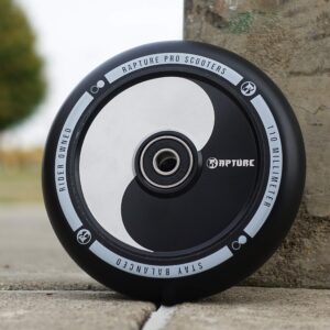 Rapture Pro Scooters - 110mm Pro Scooters Wheels - Yin Yang Wheels (Set of 2) - Bearings Installed