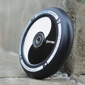 Rapture Pro Scooters - 110mm Pro Scooters Wheels - Yin Yang Wheels (Set of 2) - Bearings Installed