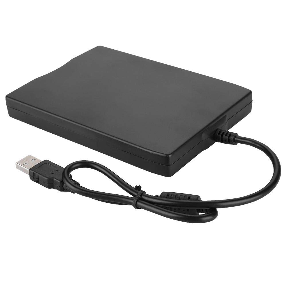 Yoidesu External Floppy Disk Reader USB, Portable Floppy Drive, 1.44M Neutral FDD Diskette Driver, Plug and Play, Portable Floppy Disk for MacOSX for WIN98SE,ME,2000,XP,7,8,10 for Notebook PC Desktop