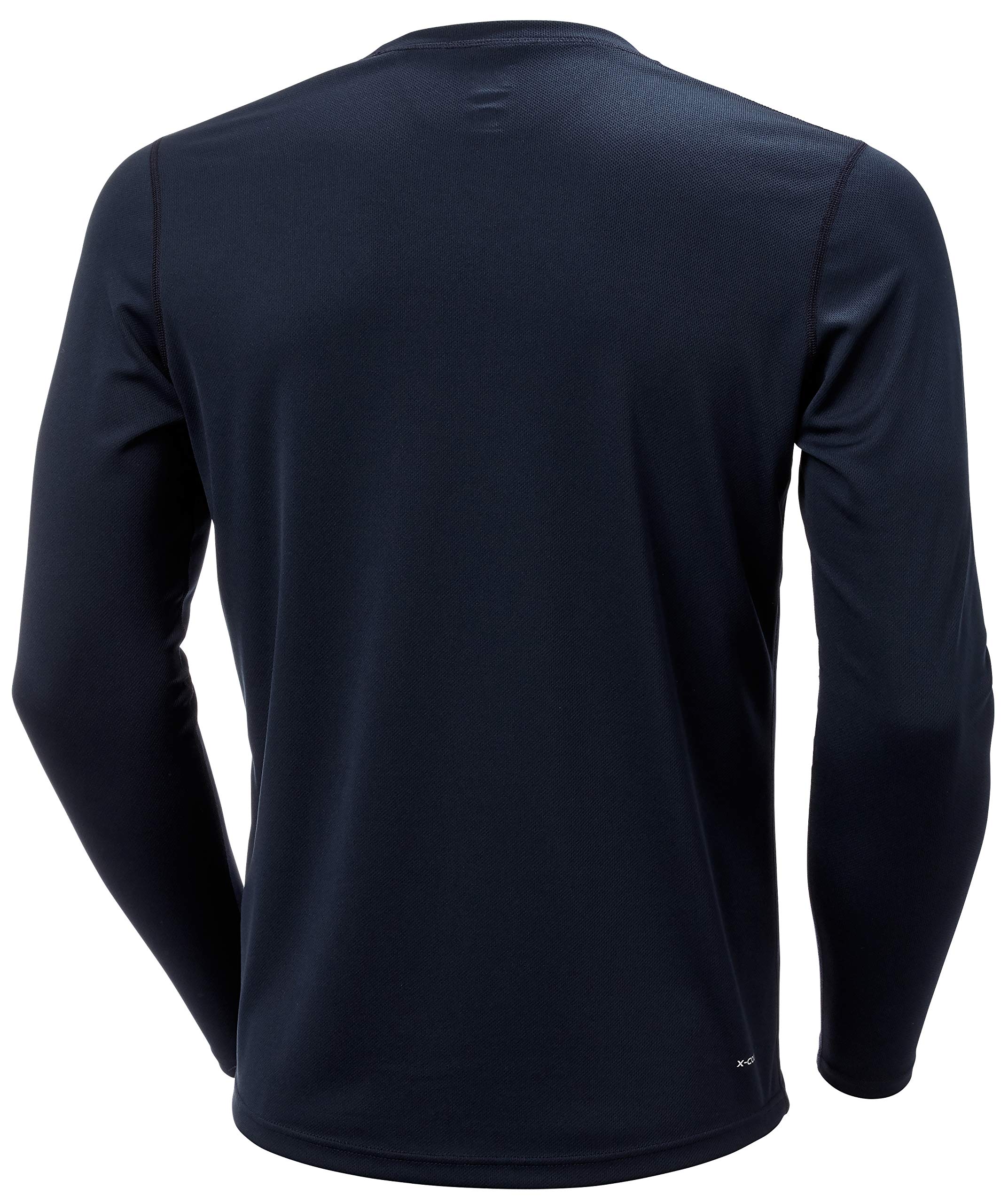 Helly-Hansen Mens HH Tech Crew Long Sleeve Shirt, 597 Navy, Medium