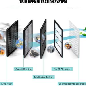 AZEUS H13 True HEPA Filter Replacement GL-FS32