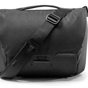 Peak Design Everyday Messenger V2 13L Black, Travel or Photo Carry with Laptop Sleeve (BEDM-13-BK-2)