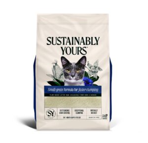 sustainably yours natural cat litter, multi-cat plus, 13 lbs