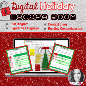 digital holiday escape room