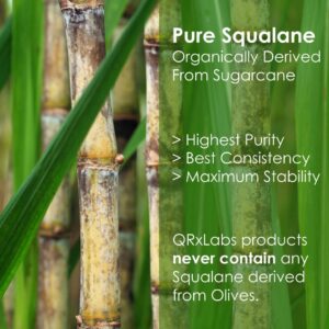 Pure Plant-Based Squalane HA+ Moisturizing Cream with Hyaluronic Acid – Organic ECOCERT Approved USDA Certified Squalane Derived from Sugarcane – Moisturizer For Face, Body & Skin - 2 fl / 60 ml